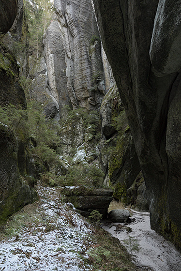 In the gorge - smaller format