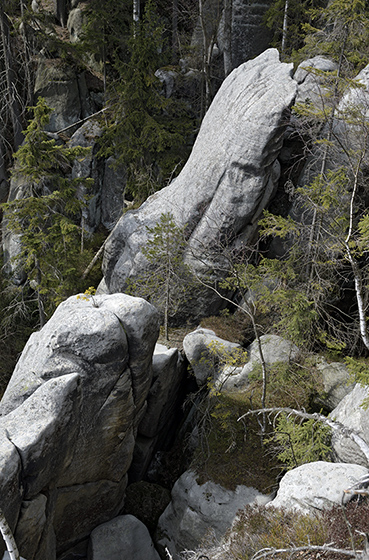 In rocks - smaller format