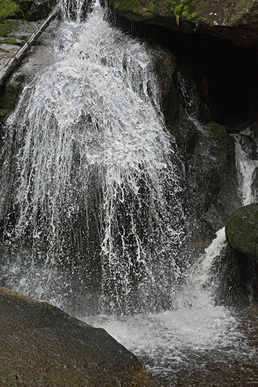Vodopád Černého potoka - menší formát