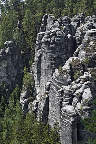 View to the "Rock Island" - smaller format