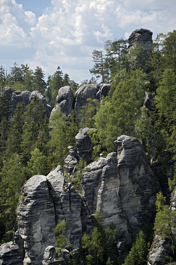 View to the "Rock Island" - larger format