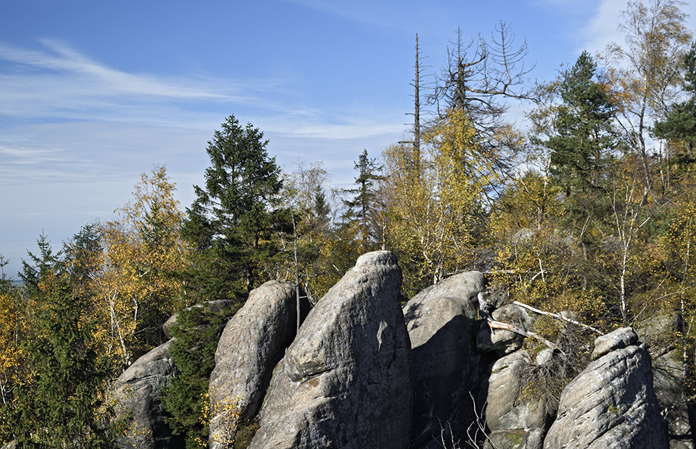 Autumn rocks - larger format