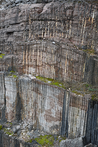 In the "Red Quarry" - smaller format