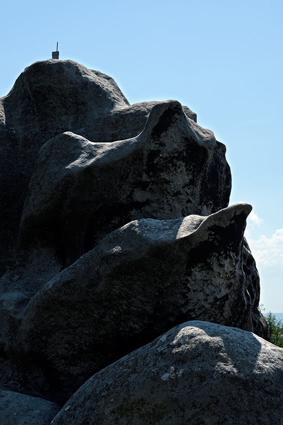Na skalách - větší formát