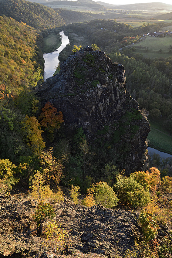 On rocks - larger format
