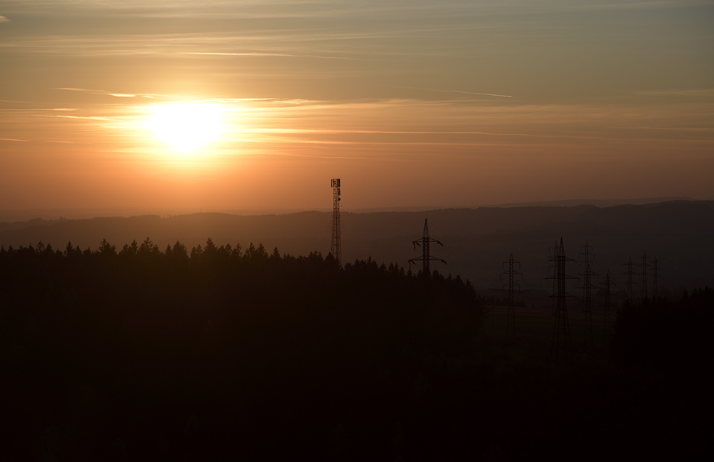 Sunset - larger format