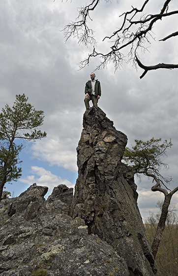 "Eagle Owl Rock" - smaller format