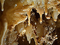 Eccentric dripstones - main link