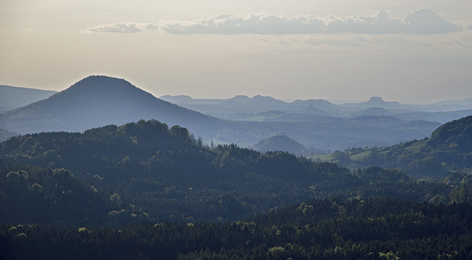 Vistas from the "Middle Hill" - smaller format