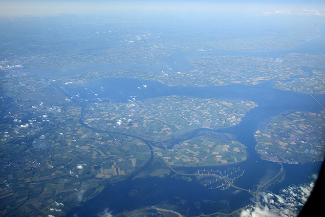 Mouth of Schelde and Maas - smaller format