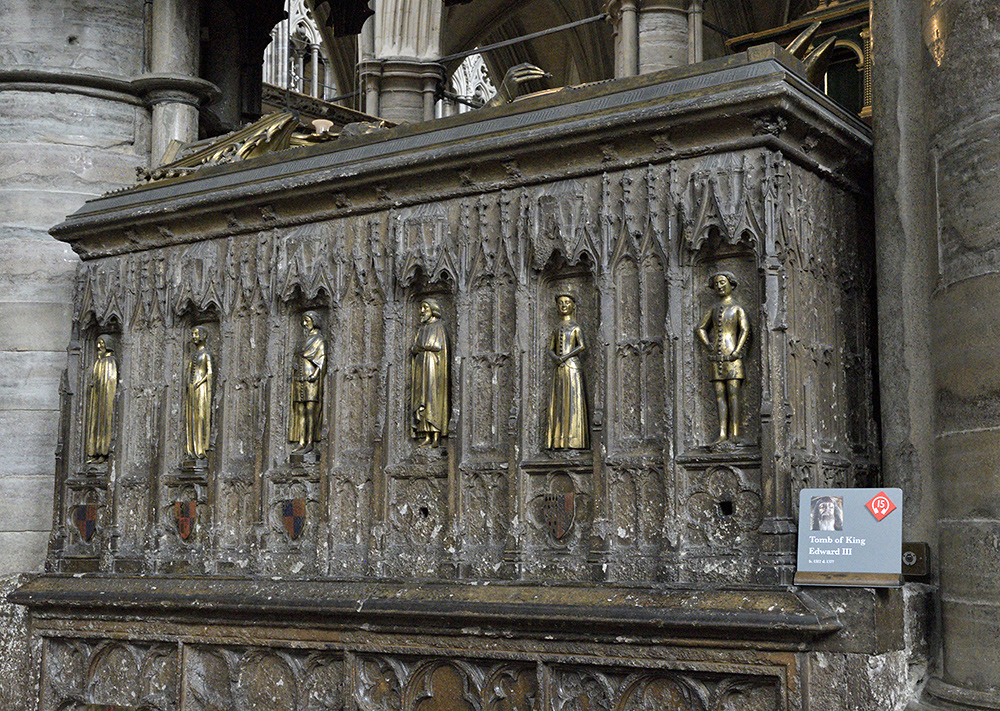 Hrobka Eduarda III. - větší formát