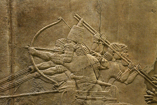 Asyrsk relify - men formt