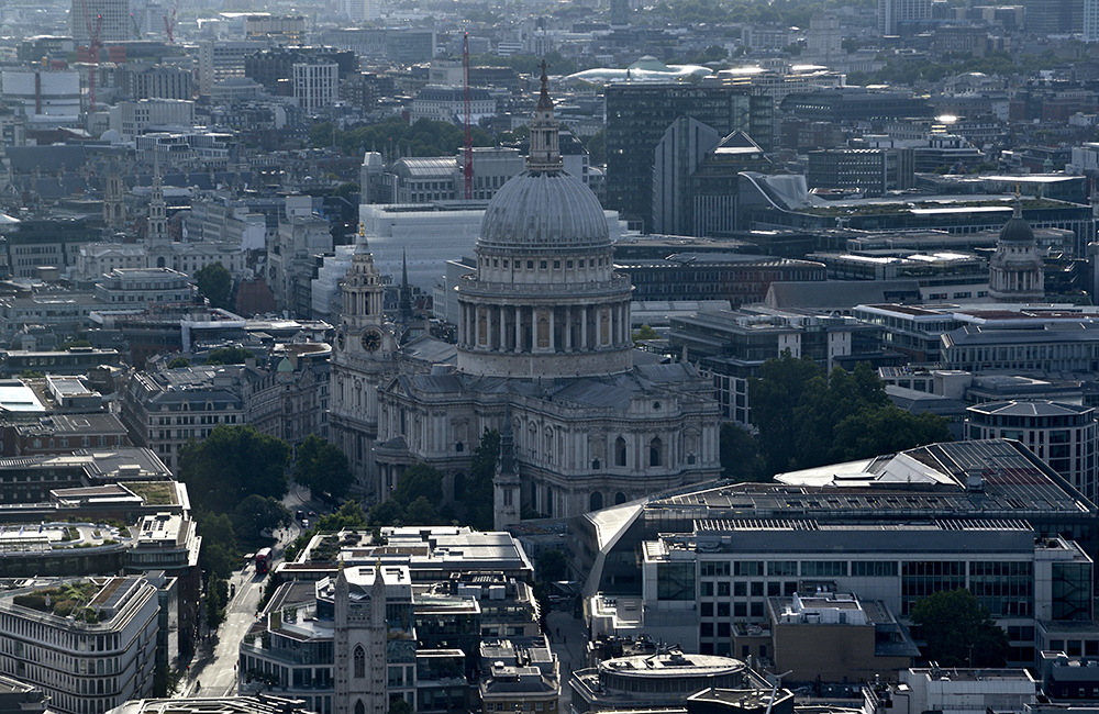 Vistas from the Sky Garden - larger format