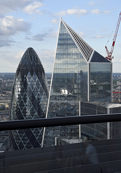 Vistas from the Sky Garden - smaller format