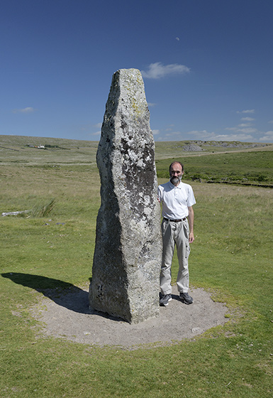 Menhir u Merrivale - men formt