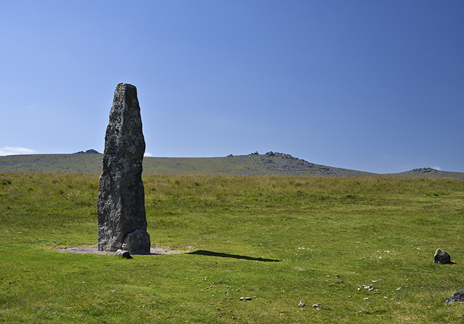 Menhir u Merrivale - men formt