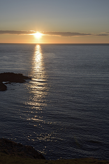 Sunset - smaller format