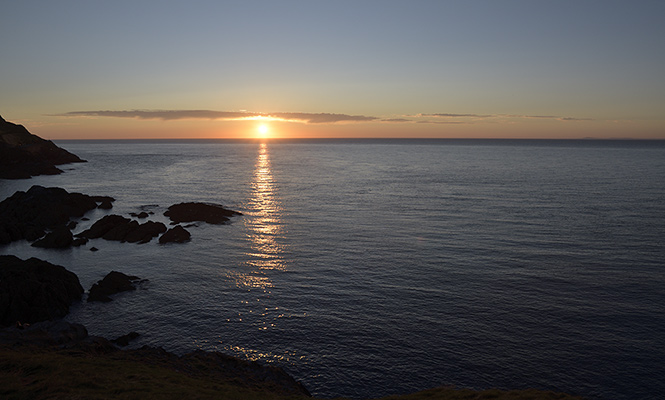 Sunset - smaller format