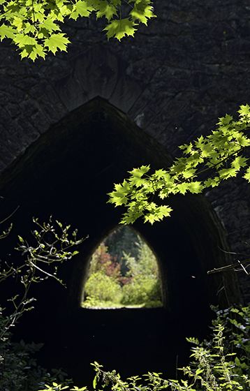 Porsk tunel - men formt