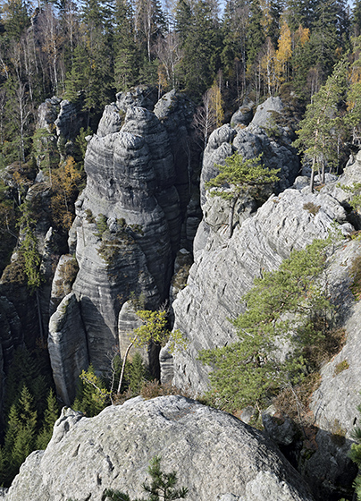 In rocks - smaller format