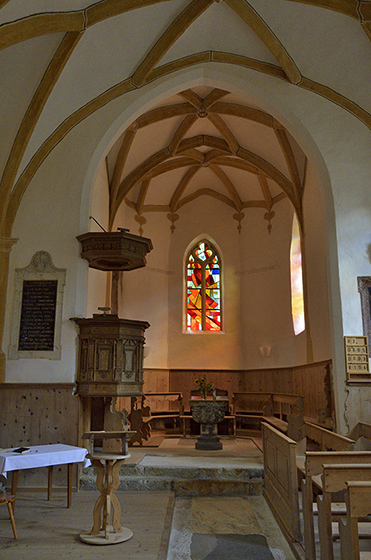 In the church - smaller format