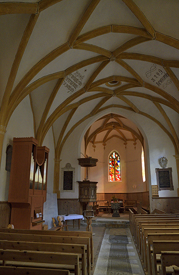 In the church - smaller format