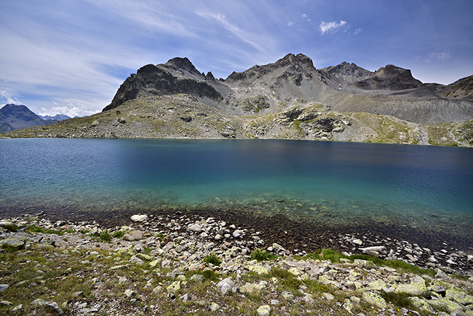 Jezero Tscheppa - men formt