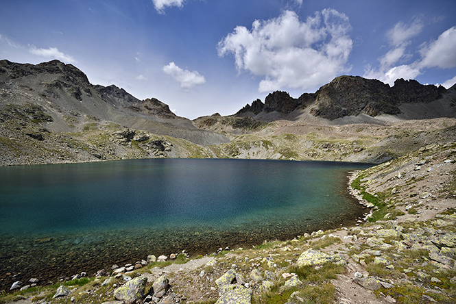 Jezero Tscheppa - men formt