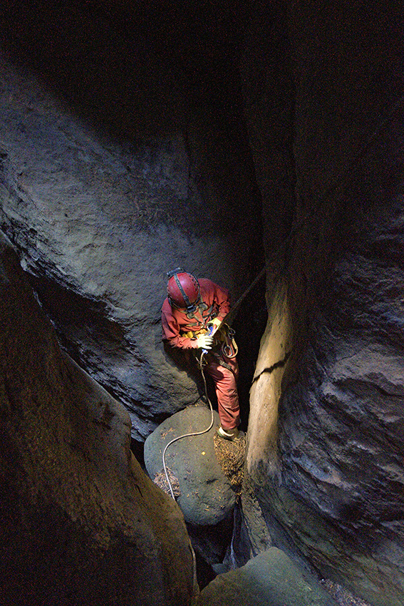 In the chasm - larger format