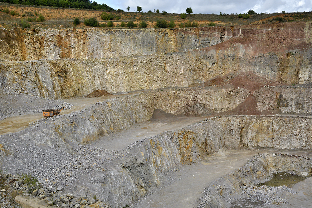 In the quarry - larger format