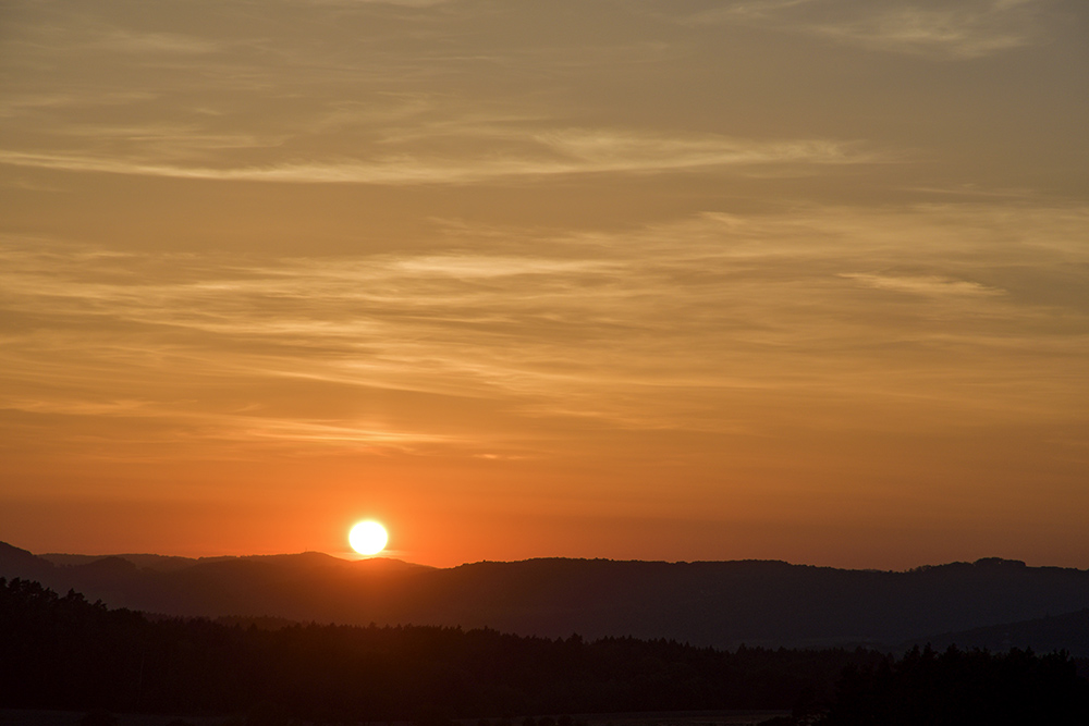 Evening on "Vlho" - larger format