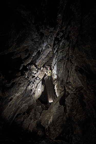 In the cave - smaller format
