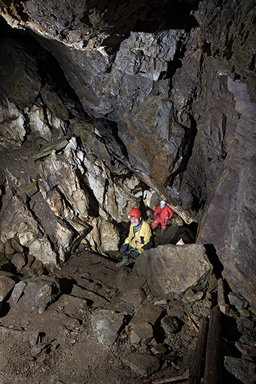In the cave - smaller format