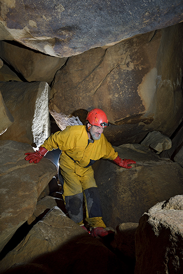 In the "Teplice Cave" - smaller format