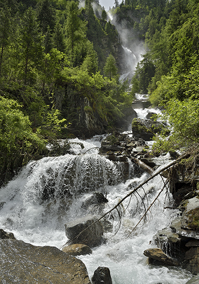 Grossbachfall - men formt