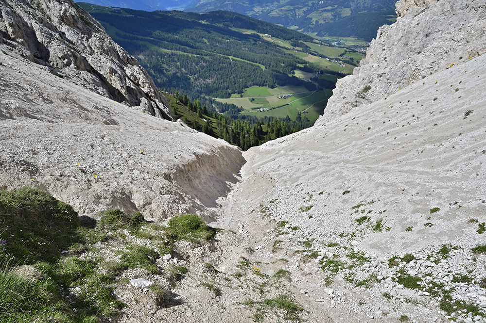 By the way down - larger format