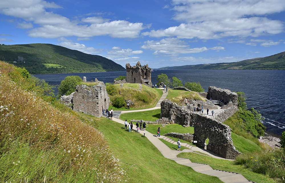 Urquhart Castle - vt formt