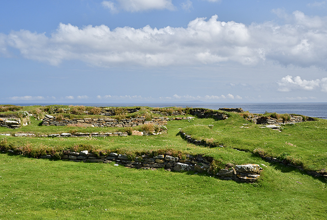 Settlement of Brough of Birsay - smaller format
