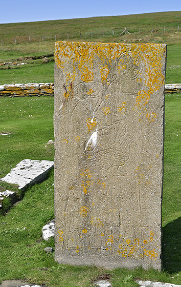 Pictish stone - smaller format