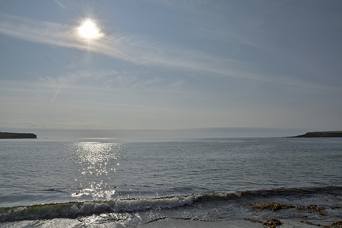 At the sea - smaller format