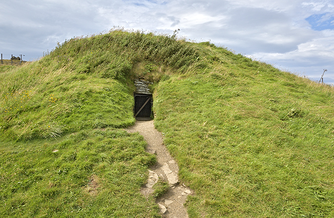 Cuween Hill Cairn - men formt
