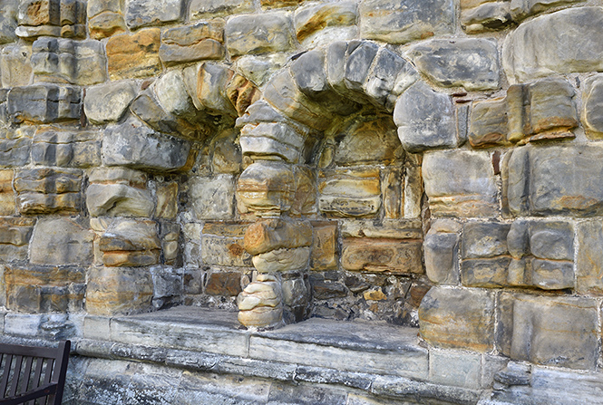 Remains of the priory - smaller format