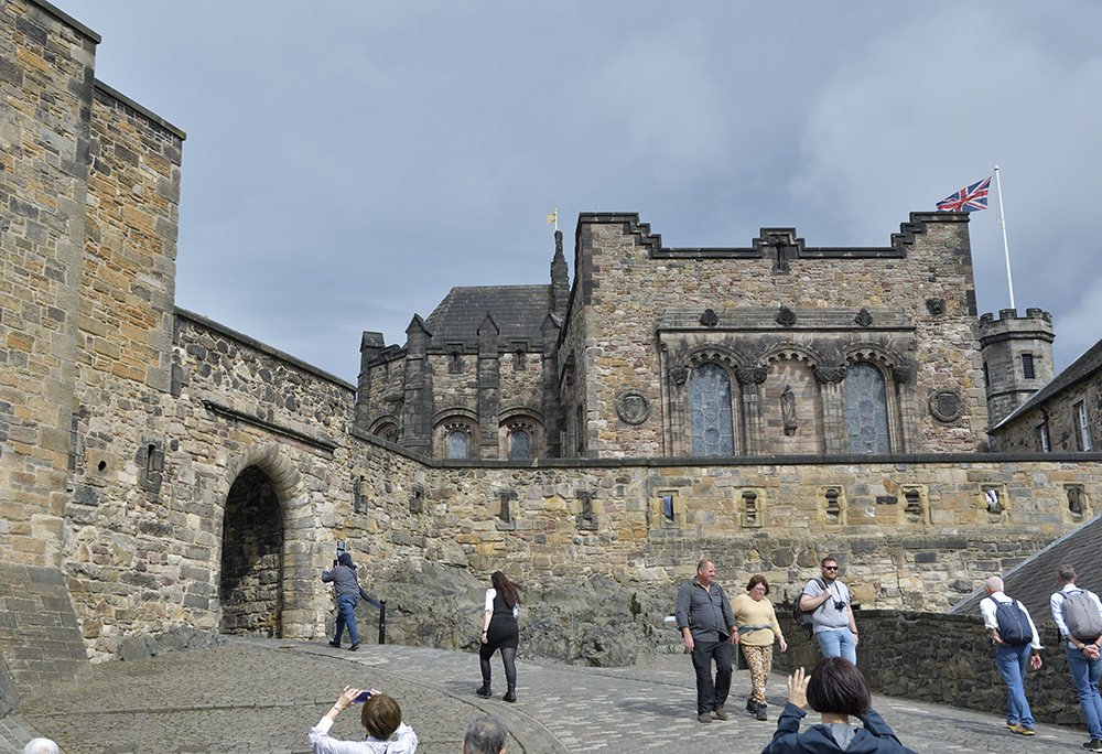 Edinbursk hrad - vt formt