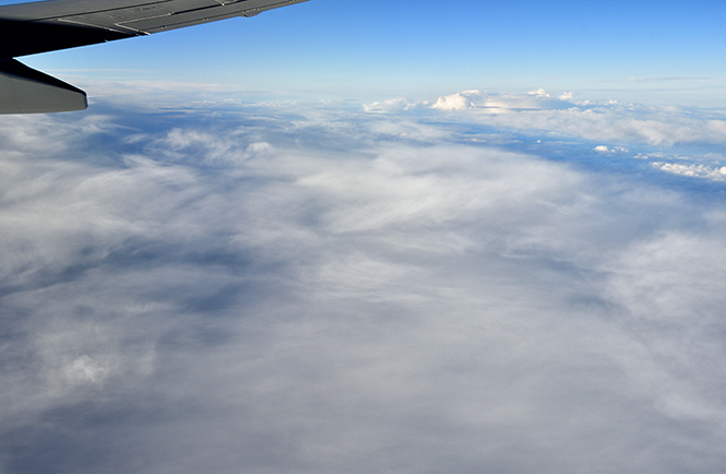 Over North Sea - smaller format