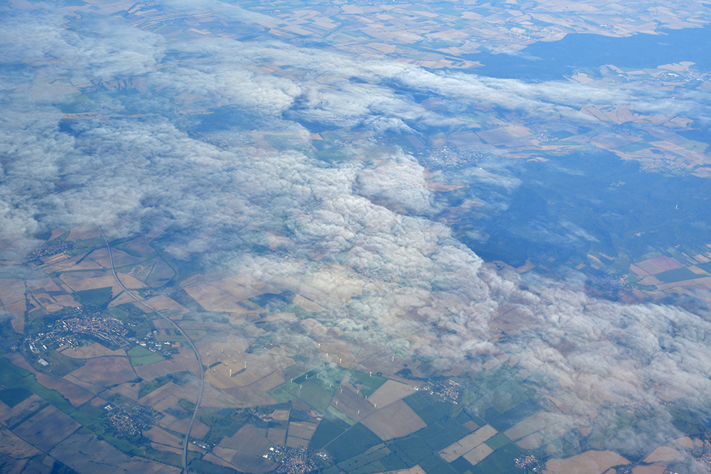 Over Germany - larger format