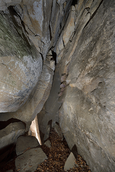 In caves of "Labe Canyon" - smaller format