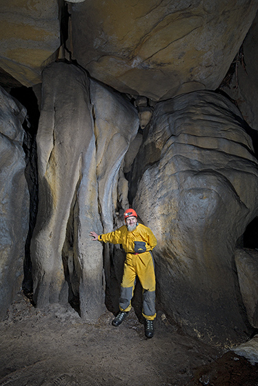 In the cave - smaller format