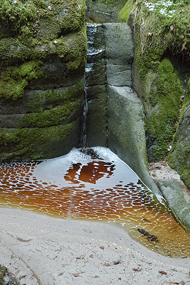 In the gorge - smaller format