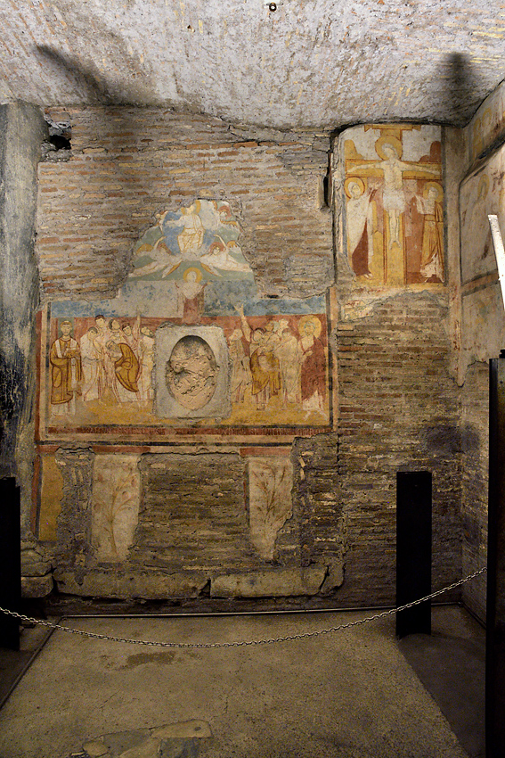 In the old basilica - larger format