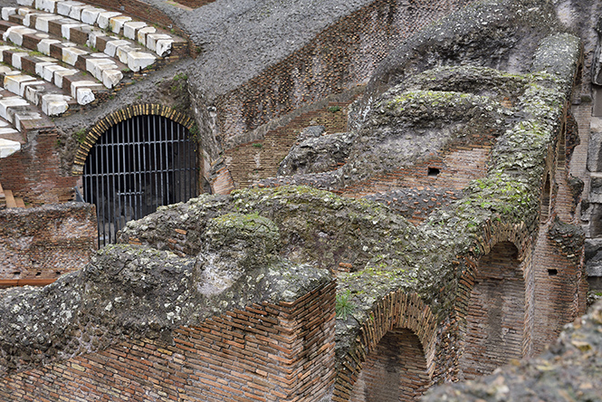 Insides of Colosseum - smaller format